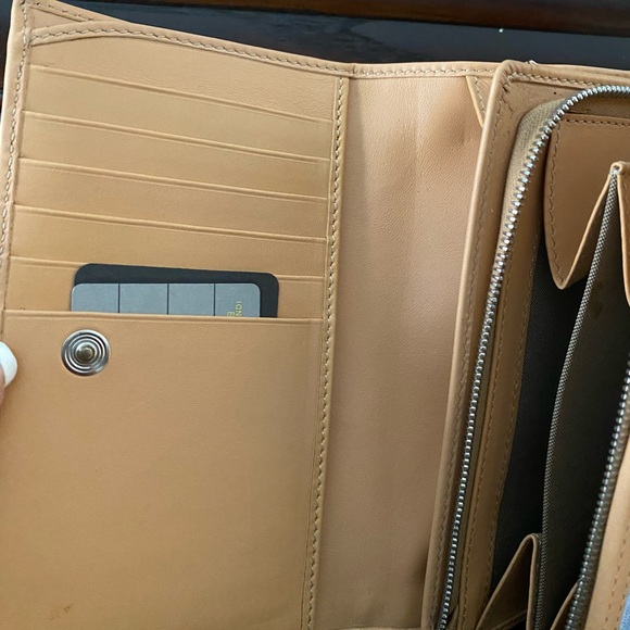 Rare Blue FendiZucca Bifold Wallet - Picture 4 of 11